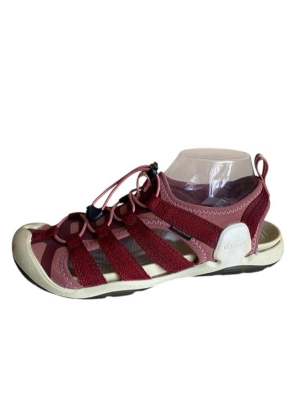 Keen Clearwater 2 CNX Sport Sandal Woman 11 Red Dahlia/Andorra Comfort Gorpcore